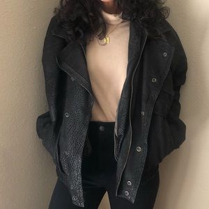 Vintage Genuine Leather Jacket